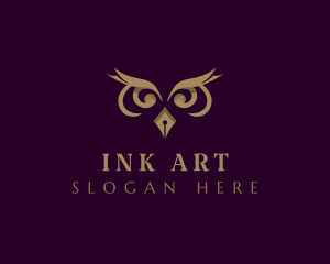 Owl Pen Calligraphy logo