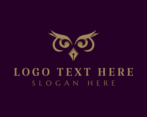 Owl Pen Calligraphy logo