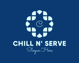 Cold Winter Flower Blizzard logo