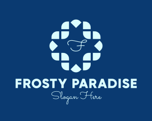 Cold Winter Flower Blizzard logo