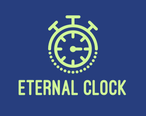 Timer Stopwatch Clock  logo design