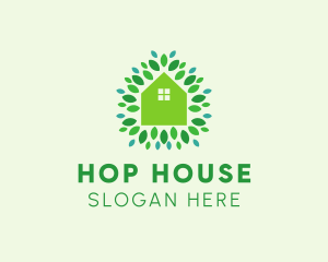 Natural Leaf House logo design