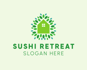 Natural Leaf House logo design