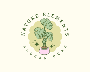 Nature Garden Plant logo design