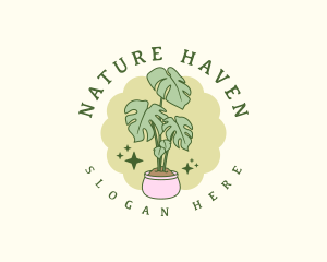 Nature Garden Plant logo design