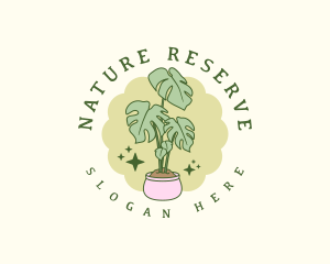 Nature Garden Plant logo design