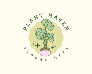 Nature Garden Plant logo design