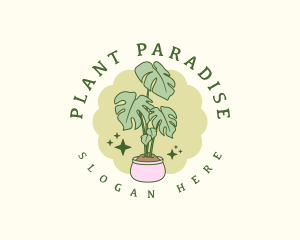 Nature Garden Plant logo design