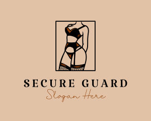 Sultry Lingerie Woman logo