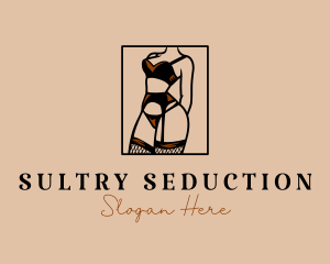 Sultry Lingerie Woman logo