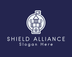 Medieval Castle Defense Tower logo