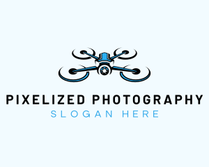 Surveillance Drone Videography logo design