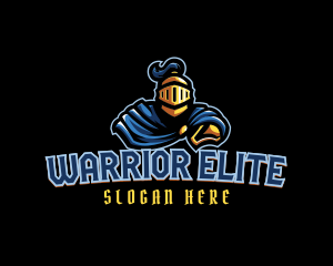 Gaming Warrior Armor logo design