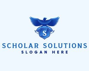 University Eagle Scroll logo