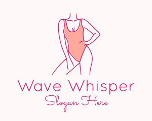 Woman Swimsuit Model logo