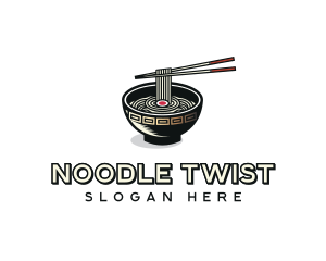 Ramen Noodles Dining logo design