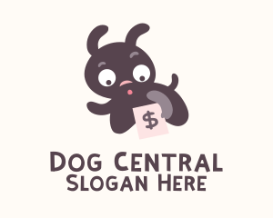 Shocked Dog Money logo design