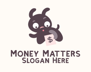 Shocked Dog Money logo design