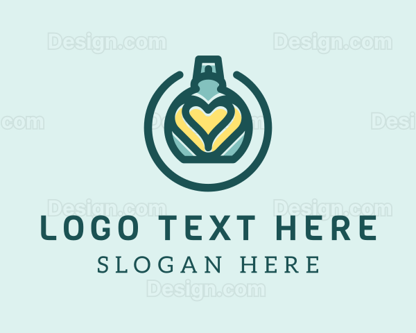 Teal Heart Cologne Logo