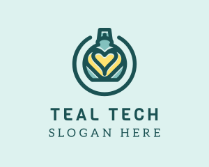 Teal Heart Cologne logo