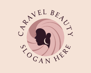 Beauty Hairdresser Woman logo design