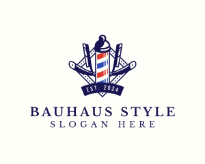 Barber Razor Styling logo design