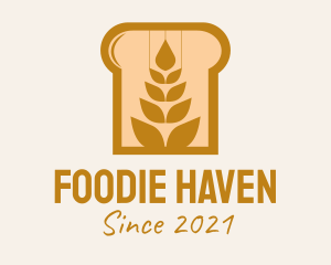 Wheat Bread Baker logo design