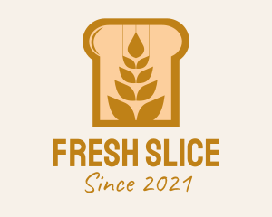 Wheat Bread Baker logo design