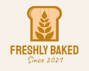 Wheat Bread Baker logo design