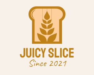 Wheat Bread Baker logo design