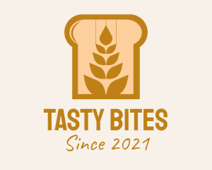 Wheat Bread Baker logo design