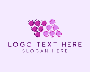 Fruit Berry Grapes  logo