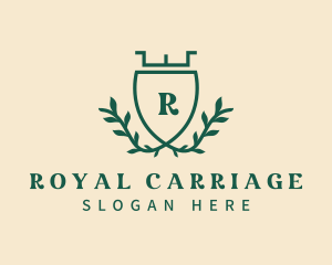 Royal Crest Shield logo design