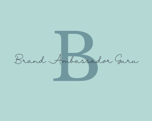 Cursive Feminine Brand logo design