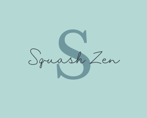 Cursive Feminine Brand logo design