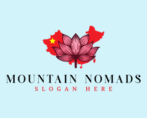 China Lotus Flower Logo