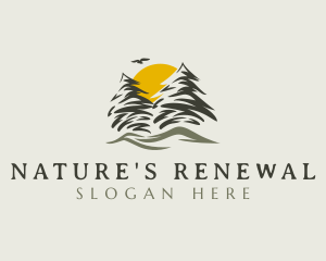 Outdoor Pine Tree logo