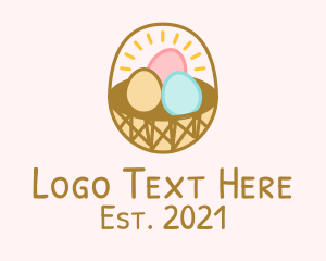 Easter Egg Basket  logo