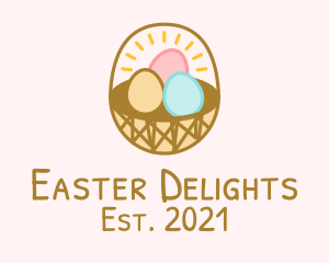 Easter Egg Basket  logo