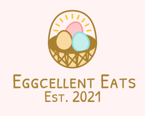 Easter Egg Basket  logo