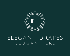 Elegant Doily Flower logo design