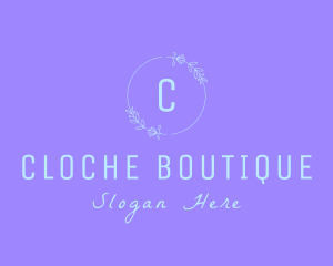 Flower Wreath Boutique logo design