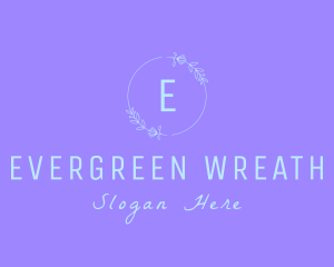 Flower Wreath Boutique logo design