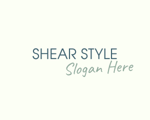 Simple Style Fashion logo design