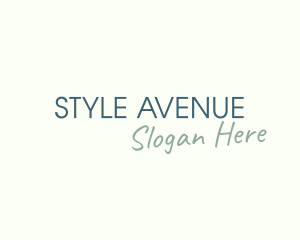 Simple Style Fashion logo design