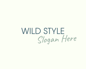 Simple Style Fashion logo design