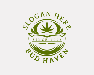 Organic Marijuana Weed logo