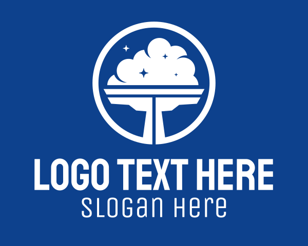 Deep Clean logo example 1