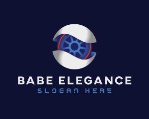 3D Surveillance Camera logo design