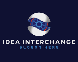 3D Surveillance Camera logo design